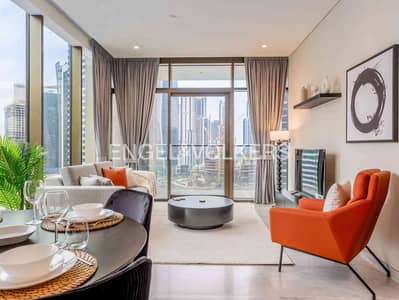 1 Bedroom Flat for Rent in Business Bay, Dubai - Exclusive > Luxury > Fully Furnished > Burj View