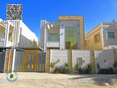 For sale, a 5-room villa in Al Mowaihat 3 area, super deluxe finishing, freehold for all nationalities and bank financing without a down payment