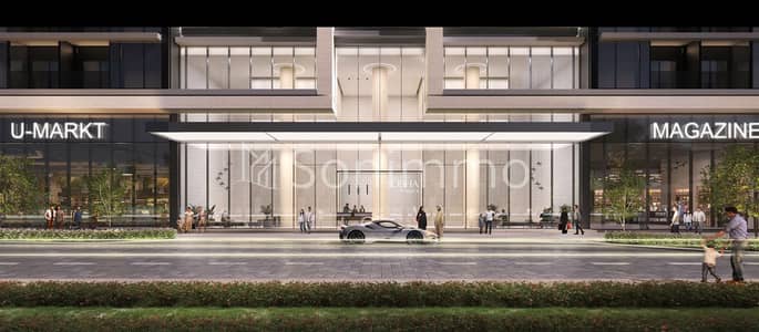 3 Bedroom Apartment for Sale in Motor City, Dubai - Main Photo A2704 Tower A - Entrance. JPG
