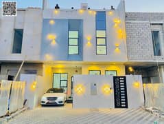 Villa including registration and ownership fees - two floors and a roof, barbecue area, large courtyard - close to Sheikh Mohammed bin Zayed Road