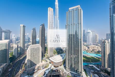 2 Bedroom Flat for Sale in Downtown Dubai, Dubai - High Floor | Burj Khalifa View | VOT
