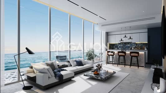 شقة 1 غرفة نوم للبيع في جزر دبي، دبي - Fakhruddin-3BR-1-stools copy1. jpg