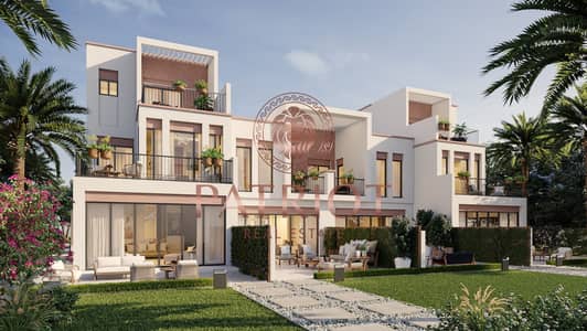 4 Bedroom Townhouse for Sale in DAMAC Lagoons, Dubai - Townhouse (LTH-5B-E, LTH-3B-M) Back_v3. jpg