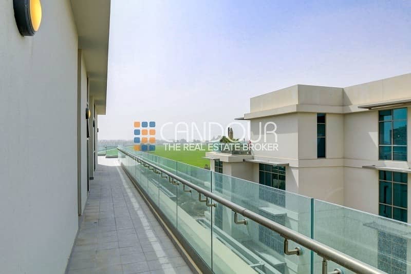 Spacious 3 BR Apt Garden Views | Large Balcony