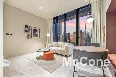 Studio for Rent in Business Bay, Dubai - Stunning Burj View | High Luxury | Prime Location