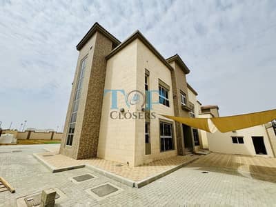 7 Bedroom Villa for Rent in Al Iqabiyyah, Al Ain - Huge Yard | Driver Room | Elvator | Triplex Villa