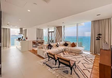 4 Bedroom Flat for Rent in Bluewaters Island, Dubai - Upgraded and Luxury Furnished | Premium Sea View