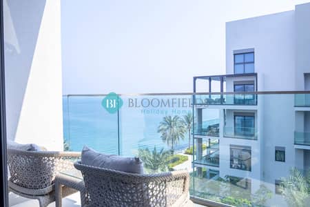 2 Bedroom Apartment for Rent in Address Fujairah Beach Resort, Fujairah - Balcony - View 1. jpg