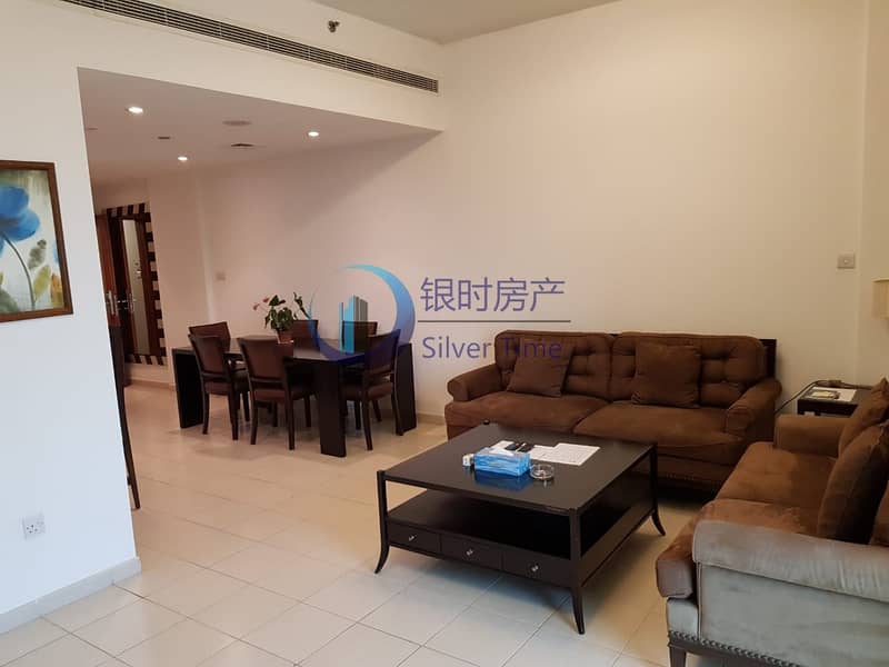 2 BR Plus Study | Fully Furnished | 100k By 4 Cheqs