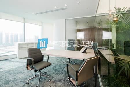 Office for Rent in Al Reem Island, Abu Dhabi - Fully Fitted Office | Vacant Soon | City View