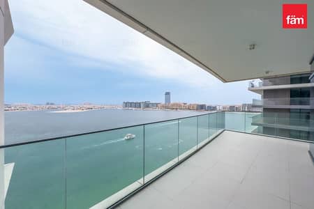 3 Bedroom Flat for Rent in Dubai Harbour, Dubai - FULL PALM VIEWS | CORNER UNIT | UNFURNISHED