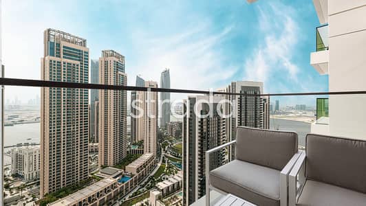 1 Bedroom Apartment for Sale in Dubai Creek Harbour, Dubai - Partial Water Views | VOT | Furnished