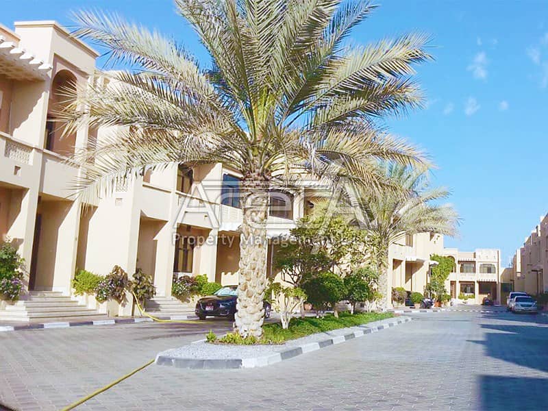 Beautiful Community! Spacious 4 Bed Villa in Al Mushrif with Facilities!