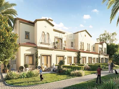 3 Bedroom Townhouse for Sale in Zayed City, Abu Dhabi - Corner 3BR TH | Single Row | Handover 2025