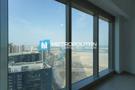 1 Bedroom Flat for Rent in Al Reem Island, Abu Dhabi - High Floor 1-Bedroom | Sea View | Well Maintained