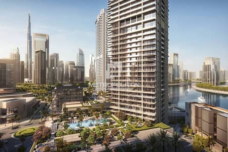 Studio for Sale in Business Bay, Dubai - Luxury Studio | Peninsula Four | Community View