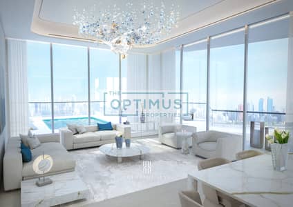 2 Cпальни Апартаменты Продажа в Дейра Айленд, Дубай - 05 3-Bedroom penthouse - living dining. jpg