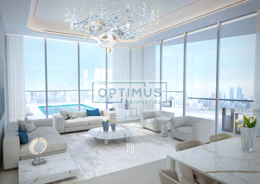 15 05 3-Bedroom penthouse - living dining. jpg