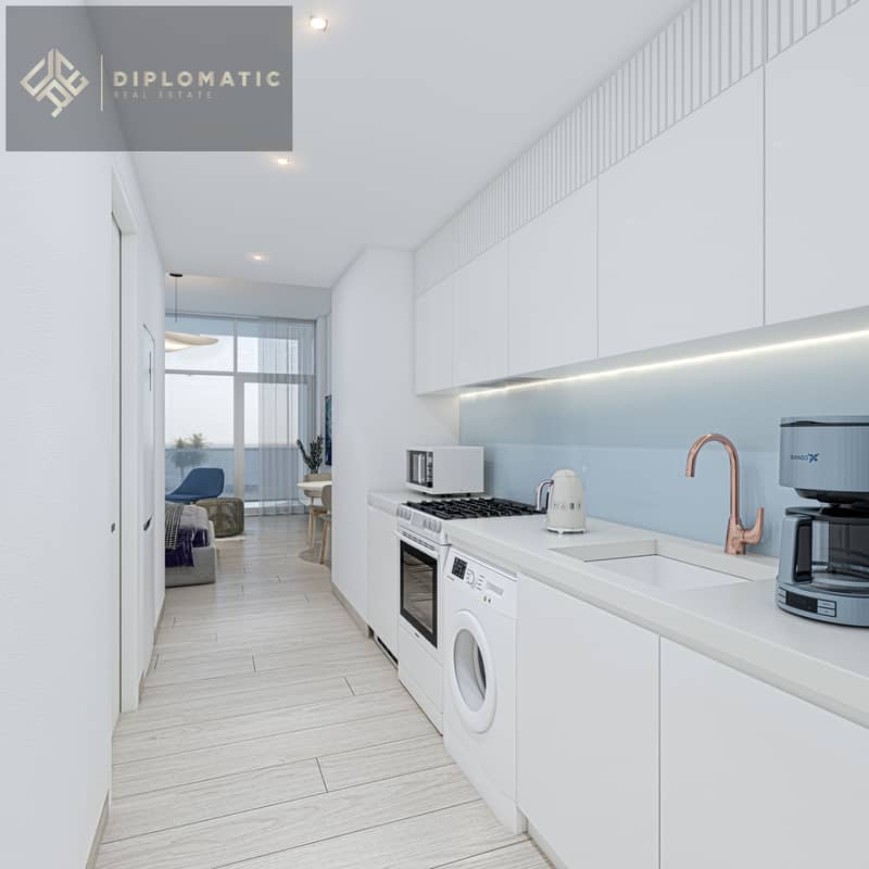 2 Apartment units- Studio kitchen. jpg