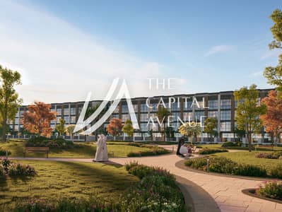 3 Bedroom Townhouse for Sale in Khalifa City, Abu Dhabi - Cam18-Khalifa City Garden Zoom in copy. jpg