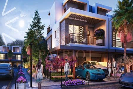 4 Bedroom Townhouse for Sale in DAMAC Hills 2 (Akoya by DAMAC), Dubai - L-Shaped Garden | Corner Unit |50 % DLD Waiver | 1 % Monthly Payment Plan | No Commission