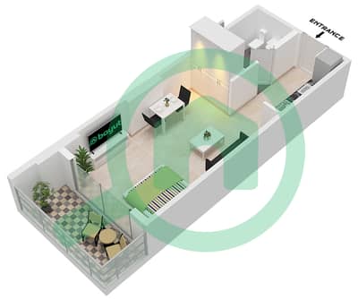 Maison Elysee 2 - Studio Apartment Type 2 Floor plan