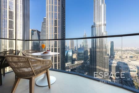 3 Bedroom Apartment for Sale in Downtown Dubai, Dubai - Burj Khalifa View | Exclusive | Furnished