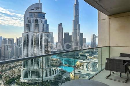 2 Bedroom Flat for Rent in Downtown Dubai, Dubai - Fountain View | High Floor | Spacious