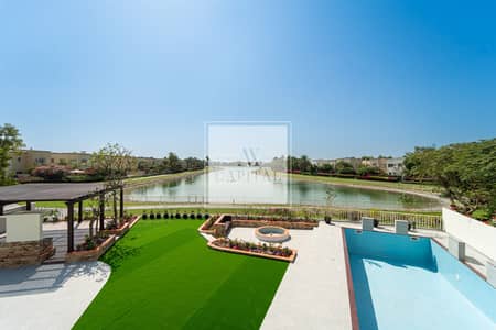 6 Bedroom Villa for Rent in The Springs, Dubai - Deep Lake View | vacant | Upgraded / Extended