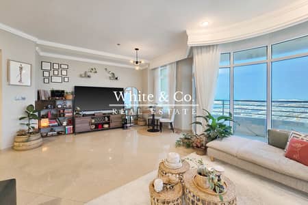 2 Bedroom Apartment for Rent in Dubai Marina, Dubai - Sea Views | Maid’s Room | Fully Furnished