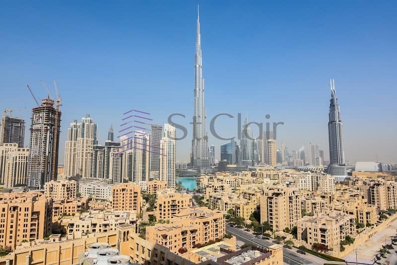 2 Beds Chiller Free | Partial Burj Khalifa View