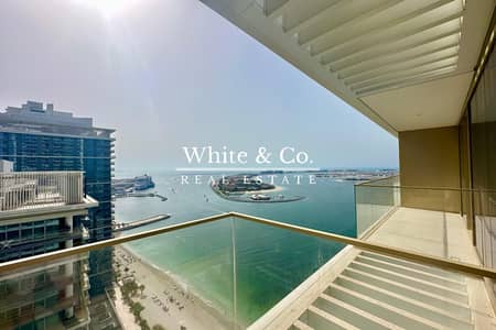 2 Bedroom Flat for Rent in Dubai Harbour, Dubai - All Day Sun | Upgraded | Marina/Palm View