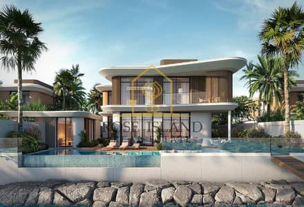 فیلا 5 غرف نوم للبيع في جزيرة ياس، أبوظبي - Yas Riva Ext_Villa_6B Canal Back. jpg