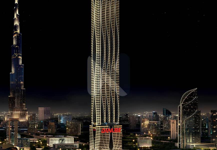 位于商业湾，Bayz 102 by Danube 1 卧室的公寓 2545000 AED - 11029063