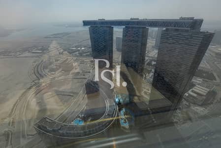 شقة 2 غرفة نوم للبيع في جزيرة الريم، أبوظبي - sky-tower-shams-abu-dhabi-al-reem-island-window-view (6). jpg