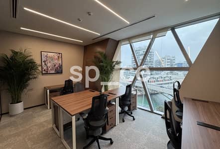 Office for Rent in Al Raha Beach, Abu Dhabi - Stunning Canal View | Fully Furnished | Great Area