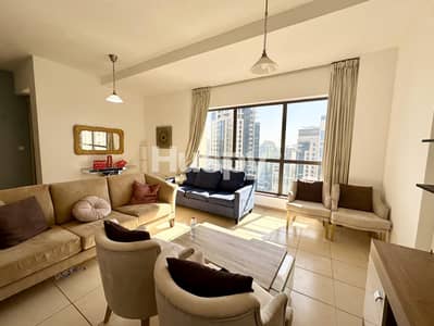 2 Bedroom Flat for Rent in Jumeirah Beach Residence (JBR), Dubai - Marina View | High Floor | Vastu Complaint