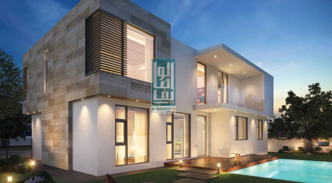 Zero Service Charge Deluxe Villa in sharjah.. get 3 BR villa now