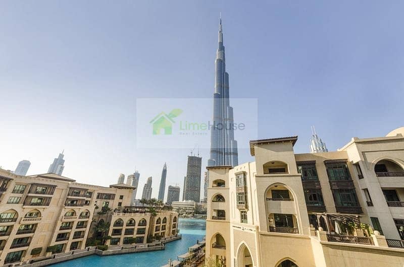 Full Burj Khalifa View | Large 3 Bedroom