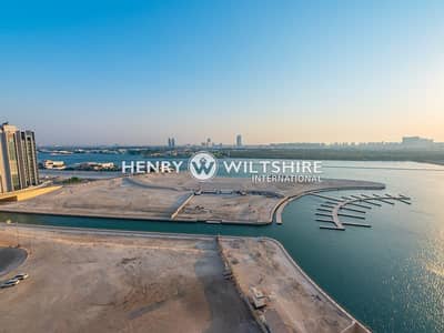3 Bedroom Flat for Rent in Al Reem Island, Abu Dhabi - Spacious 3 bed with canal view | Marina Bay
