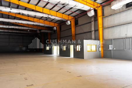 Warehouse for Rent in Mussafah, Abu Dhabi - New Warehouse | Built In Office | Easy Access
