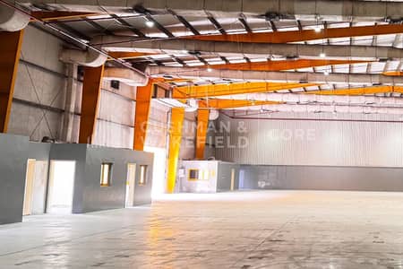 Warehouse for Rent in Mussafah, Abu Dhabi - New Warehouse | Built In Office | Easy Access