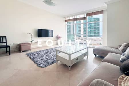 3 Bedroom Apartment for Rent in Dubai Marina, Dubai - Fully Furnished I 3 BR + Maids Room I Pool View