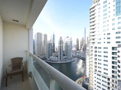 1 Bedroom Flat for Rent in Dubai Marina, Dubai - Marina View | High Floor | Vacant