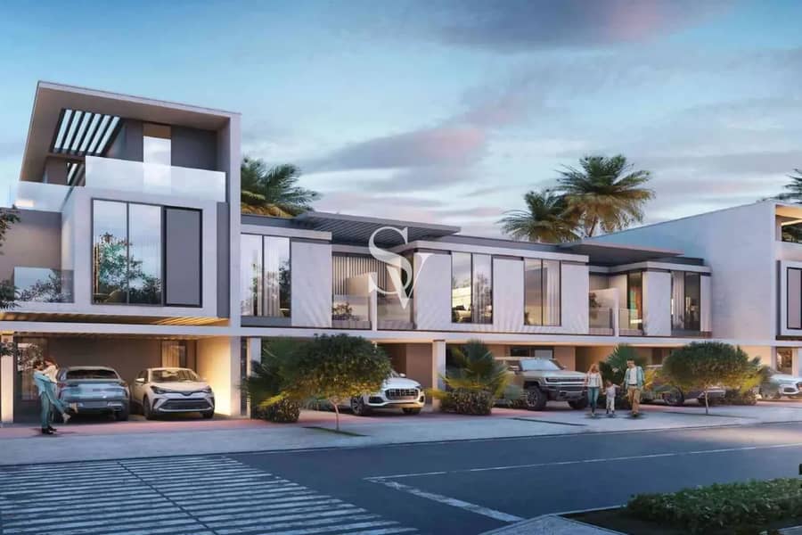 位于迪拜乐园，DAMAC Islands，Fiji 4 卧室的联排别墅 2330000 AED - 11041328