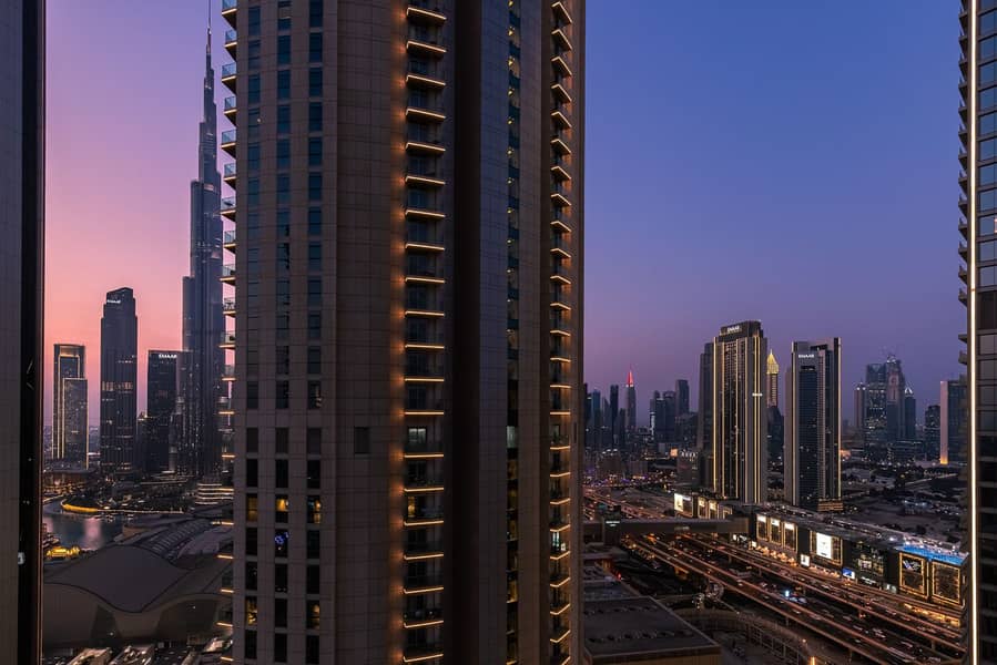 Burj Khalifa Views | Well Maintained | High Floor