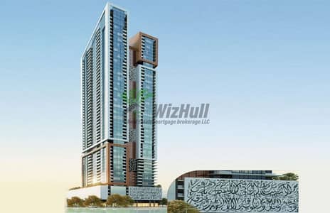 阿尔马扎尔街区， 夏尔迦 1 卧室单位待售 - Faradis-Tower-Banner-1. jpg