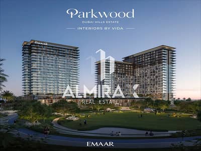 1 Спальня Апартаменты Продажа в Дубай Хиллс Истейт, Дубай - PARKWOOD_DHE_IMAGE01. jpg