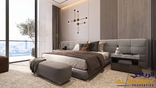 شقة 1 غرفة نوم للبيع في مدينة دبي للإنتاج، دبي - Bedroom. 03. jpg