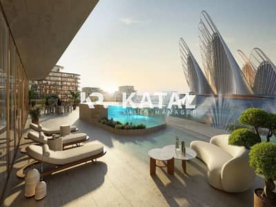 2 Cпальни Апартамент Продажа в Остров Садият, Абу-Даби - Fountain view Residences Apartment for sale in ,Mandarine Oriental The Residences, Saadiyat Cultural District, Saadiyat Island001 Zayed Museum, Louvre Museum 007. jpg